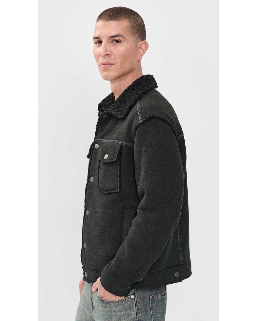 Ugg Black Janson Fluff Jacket Ii for men