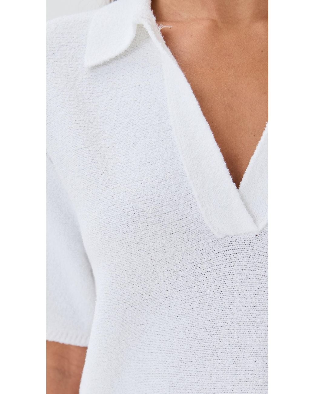 Le Bos White Poolside Polo