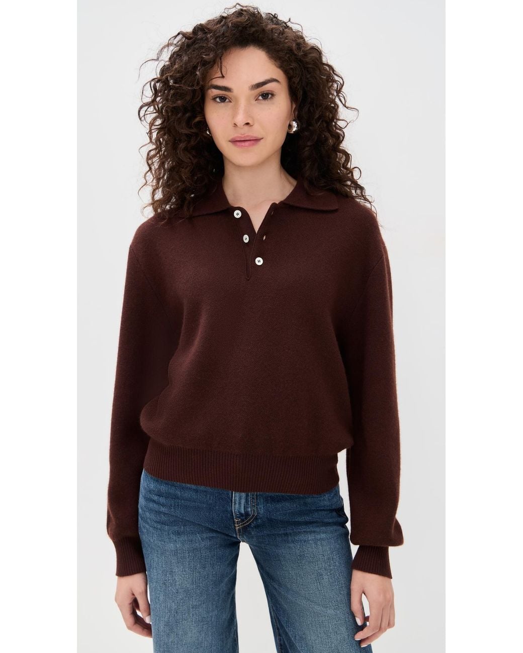 DUNST Collared Sweater