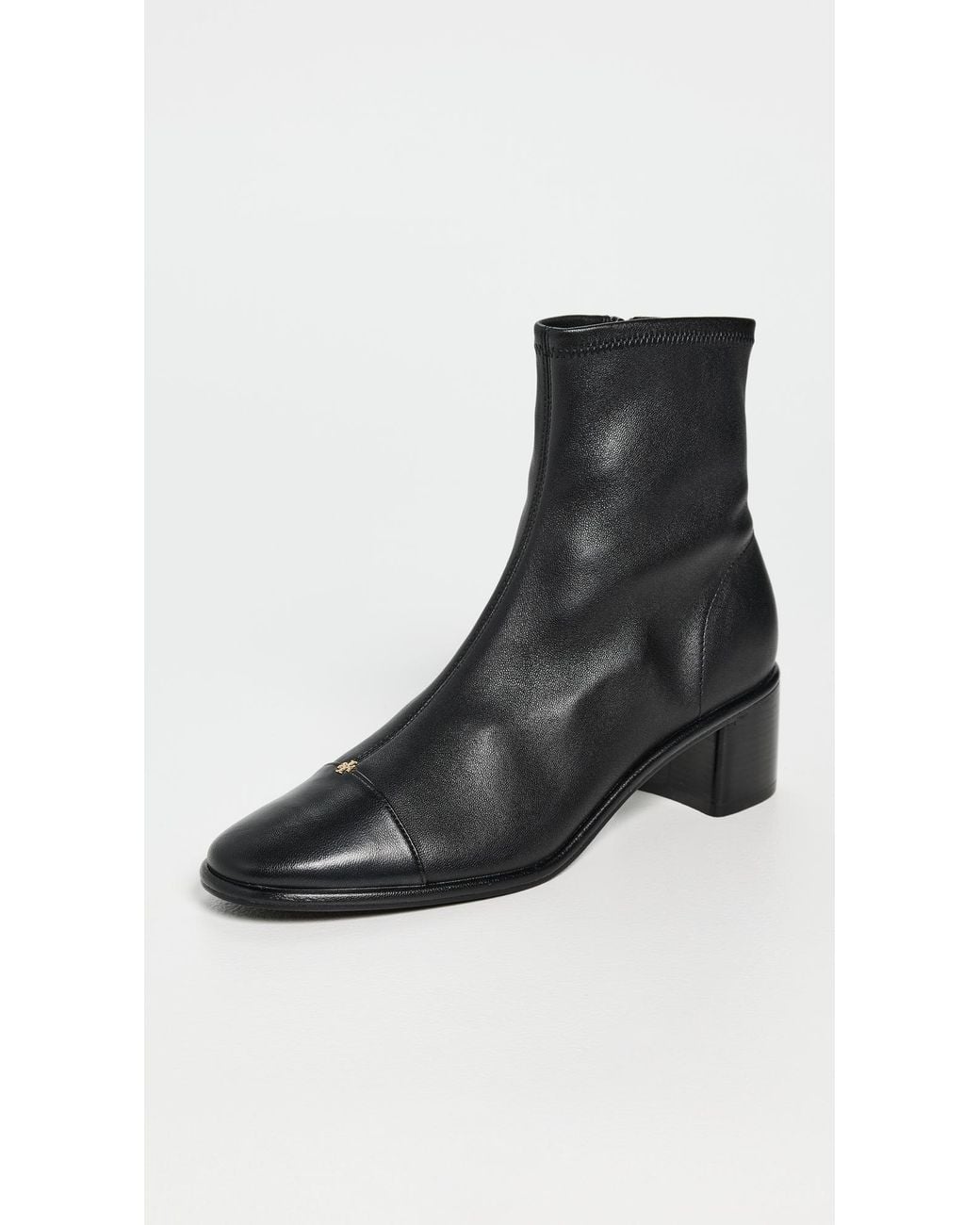 Tory Burch Black Heel Ankle Boots
