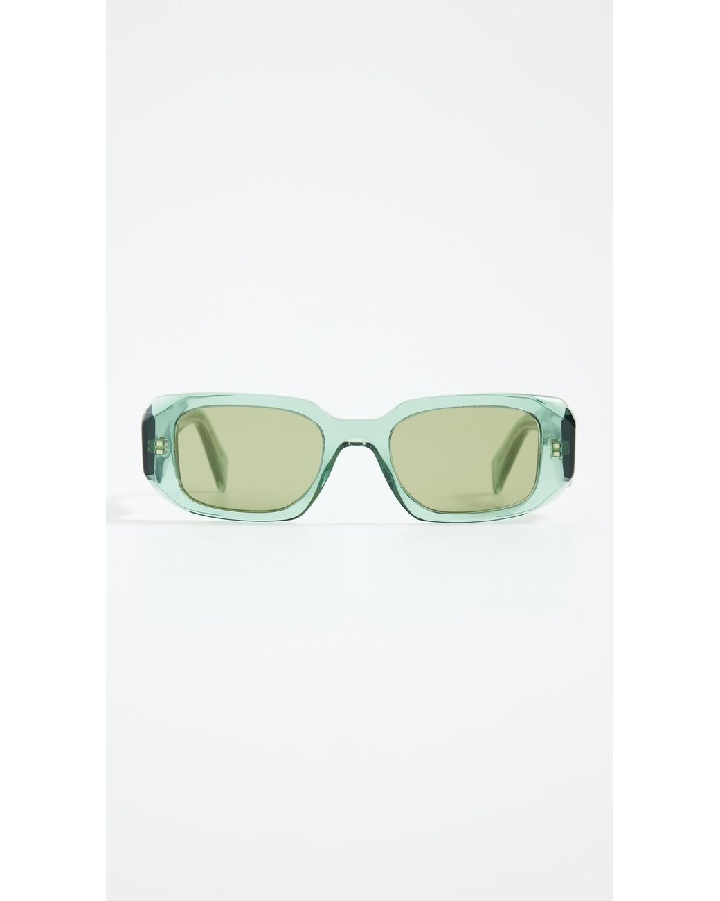 Prada Green Acetate Pr 17Ws Sunglasses