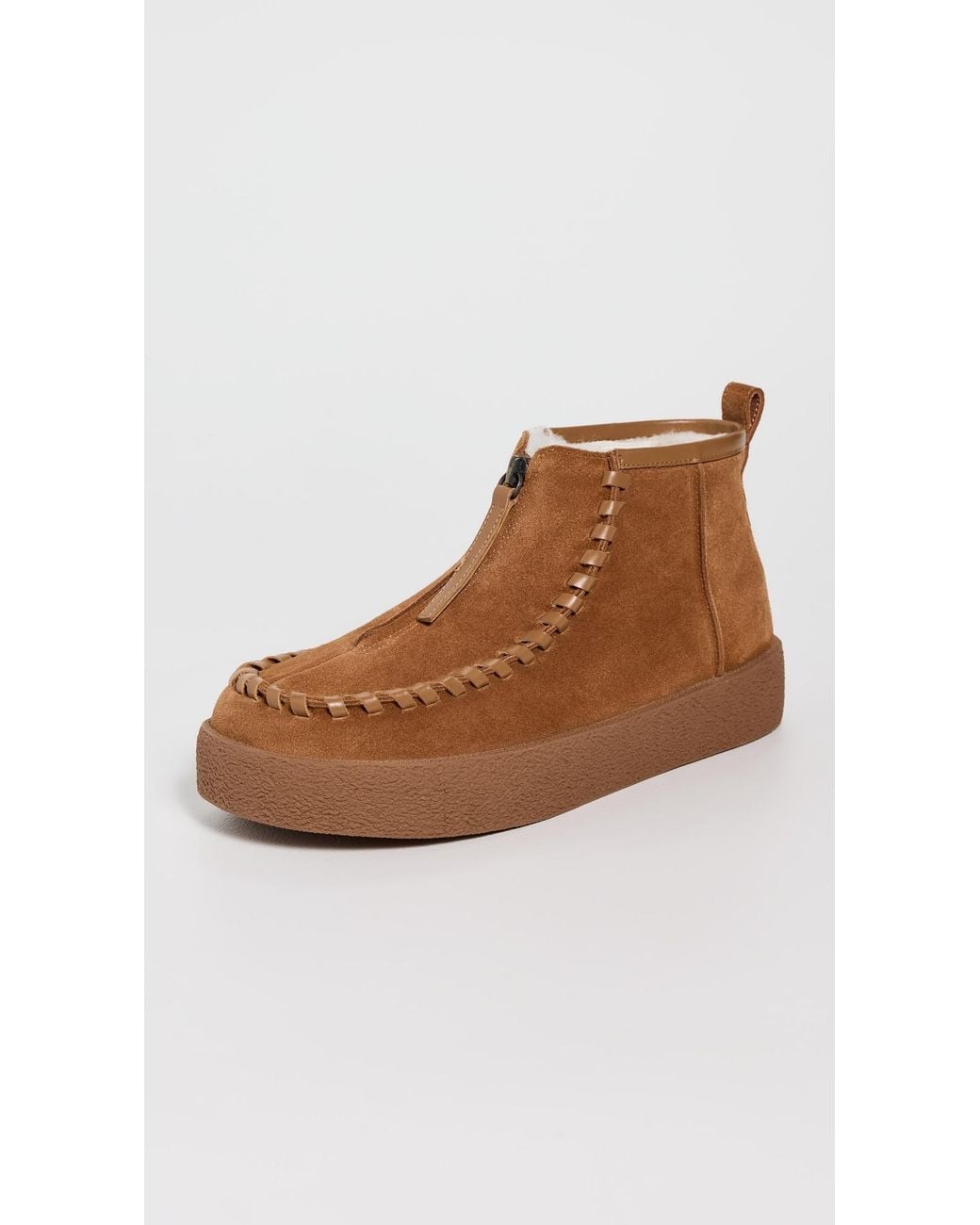 INTENTIONALLY ______ Brown Tam Tam Booties