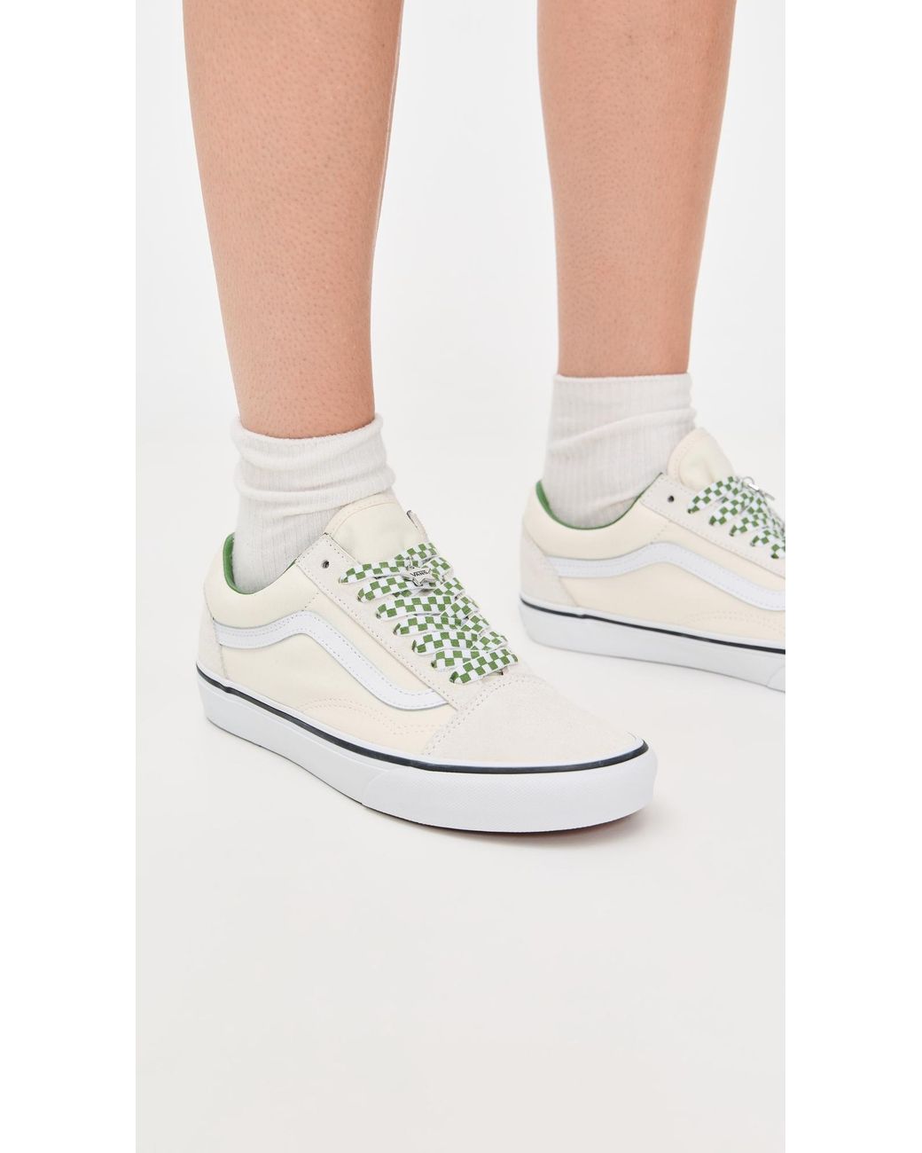 Vans White Old Skool Sneakers