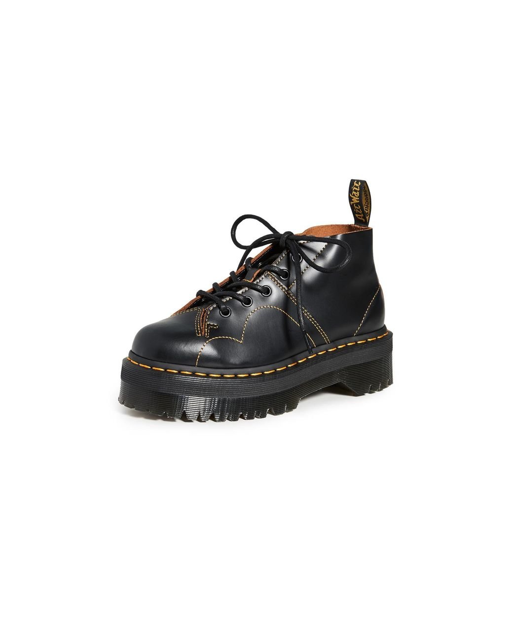 Dr martens church quad platform boots online
