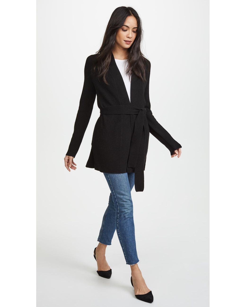 Theory Malinka C Cashmere Cardigan in 