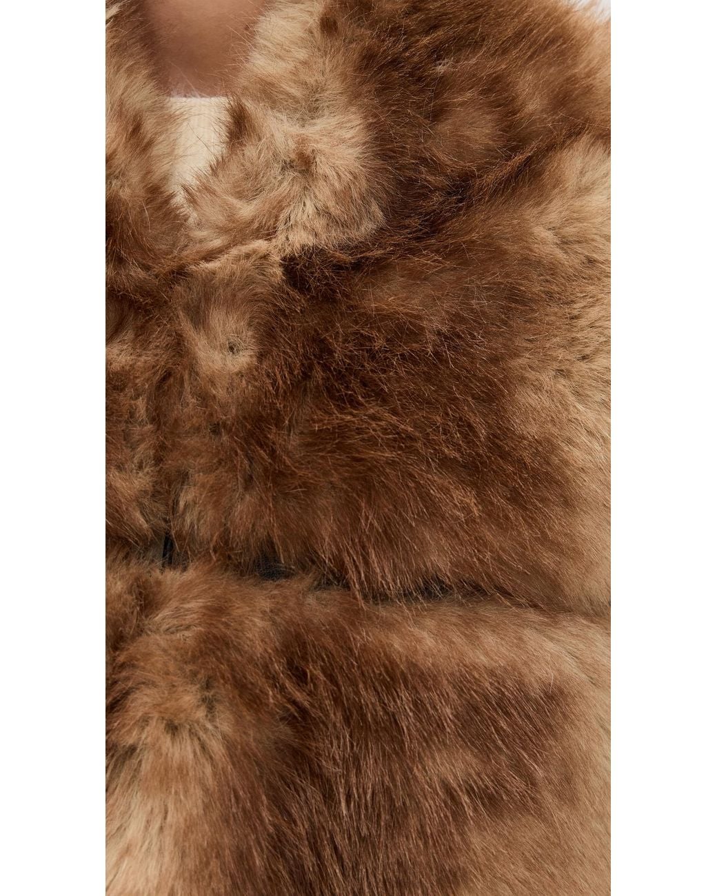 Apparis Brown Sai Mink Coat
