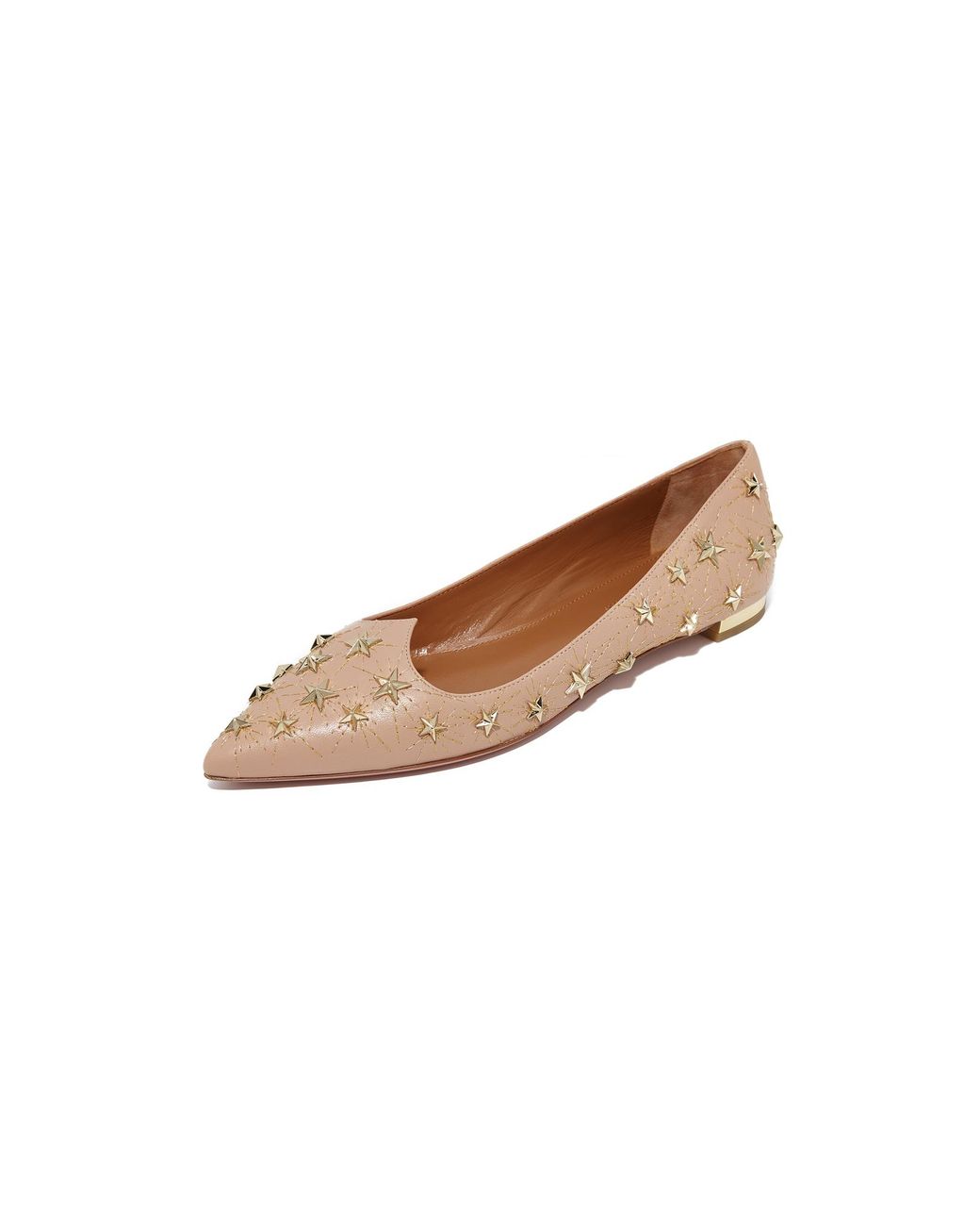 Aquazzura Cosmic Star Flat | Lyst