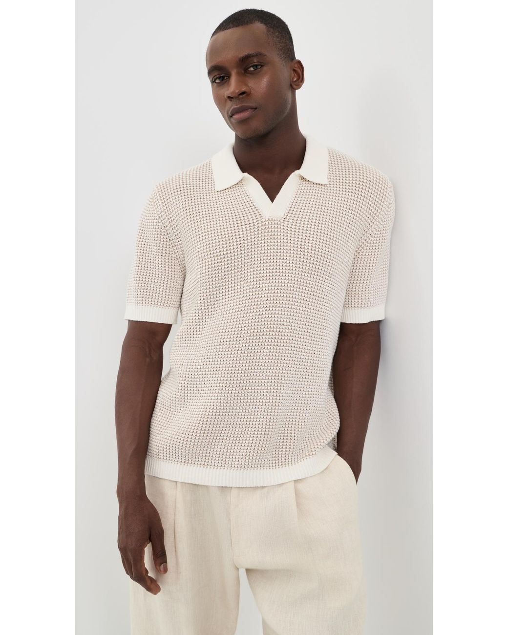 Rails Natural Pearson Sweater for men