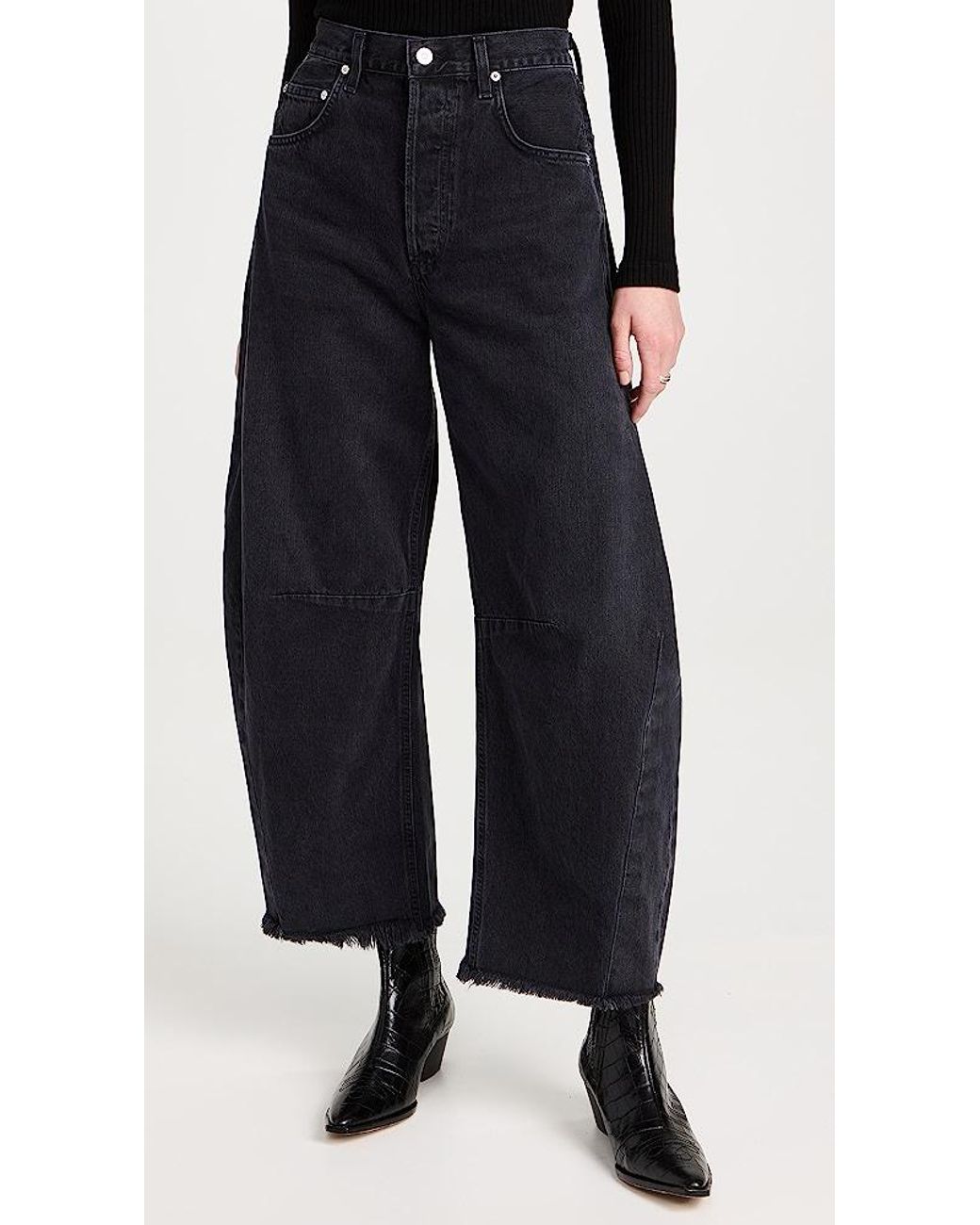 Citizens of Humanity Horseshoe Jeans in Black | Lyst