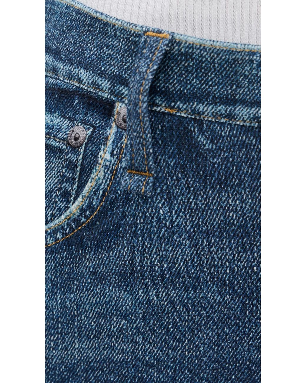 Rag & Bone Blue Rb Miramar Terry Sofie Ankle Pants