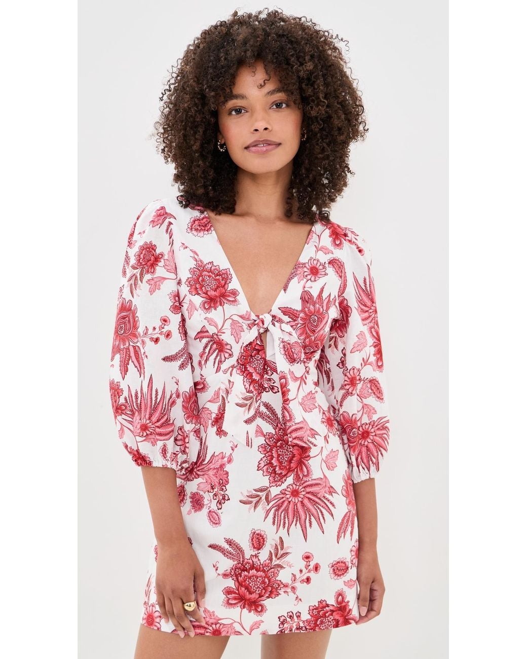 Kivari Red Bailey Mini Dress