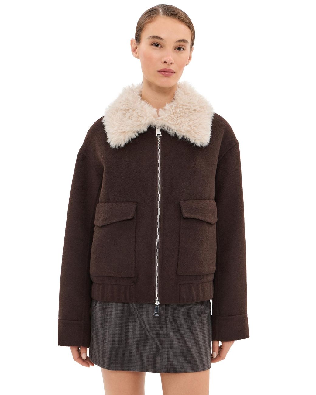 Le Bos Brown Spencer Jacket