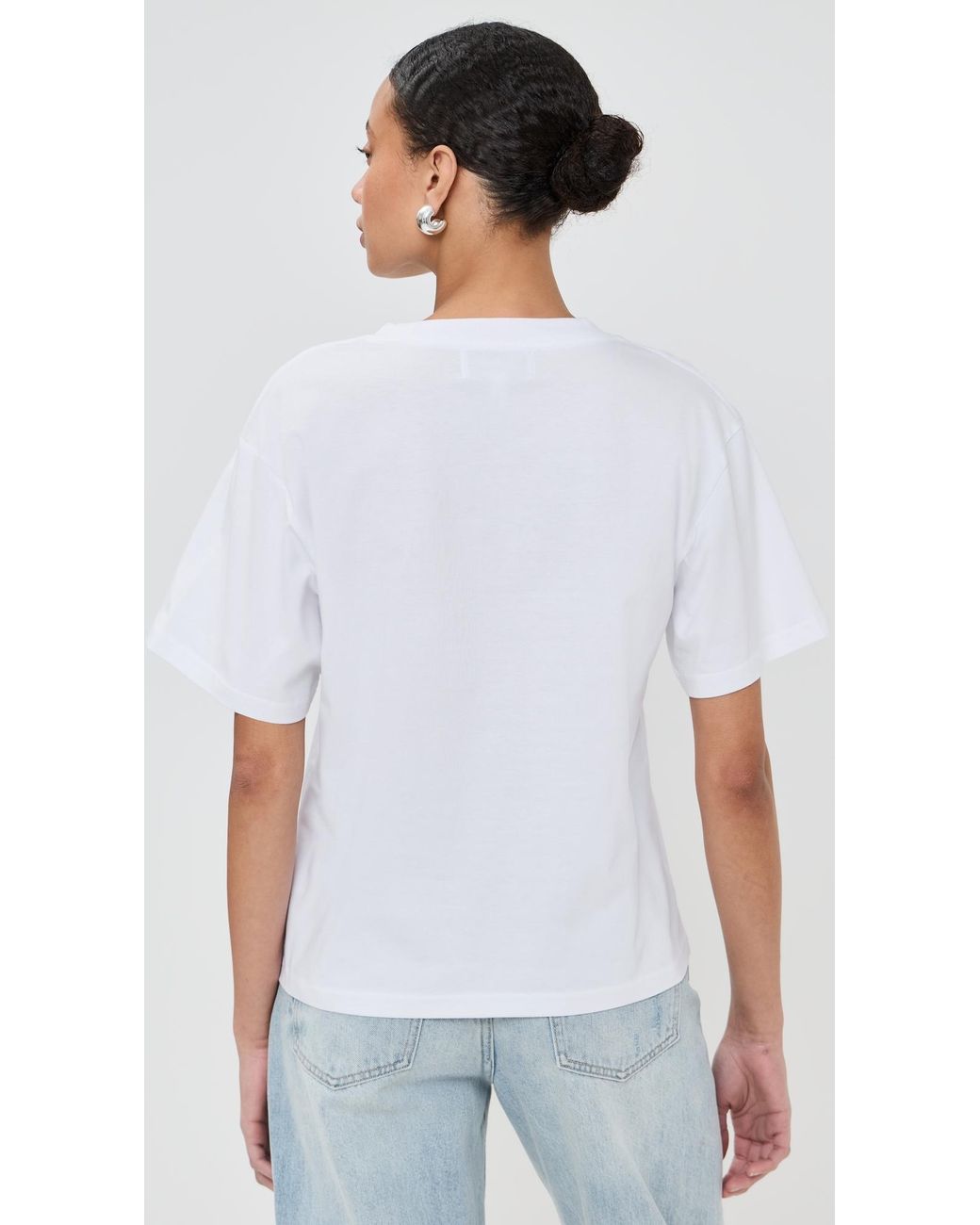 Le Bos White Dylan Tee