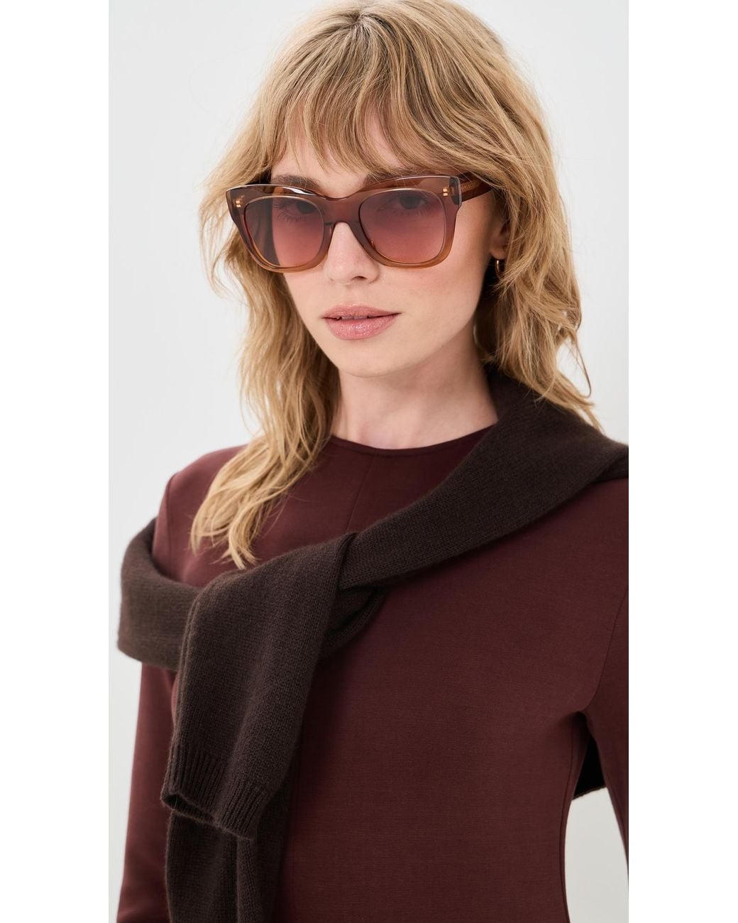 Givenchy Pink City Geometric Sunglasses