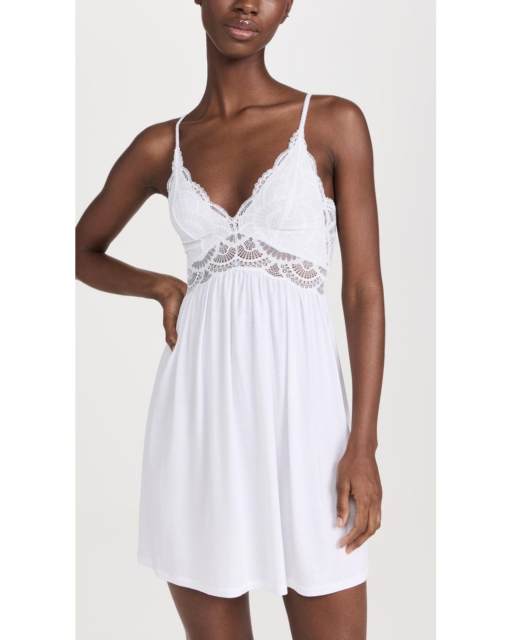 Eberjey Purple Mariana Chemise