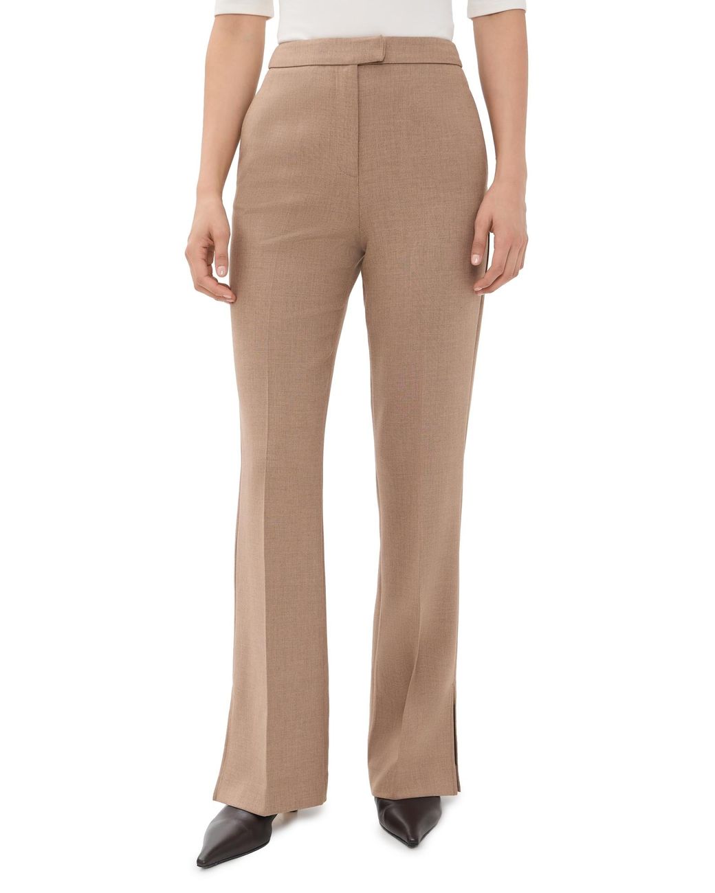 ALIGNE Natural Marlon Split Trousers