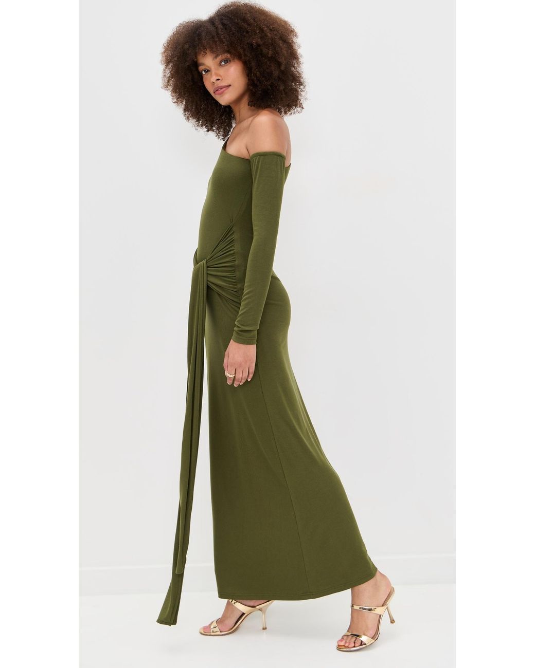 Seven Wonders Bianca One Shoulder Maxi Dress in Green | Lyst Seven Wonders Bianca One Shoulder Maxi Dress in Green | Lyst