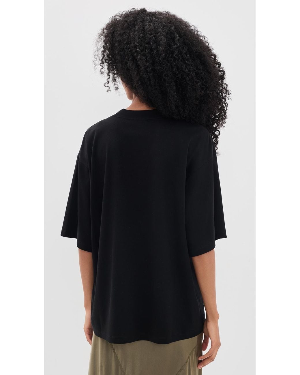 Anine Bing Black Jamila Tee