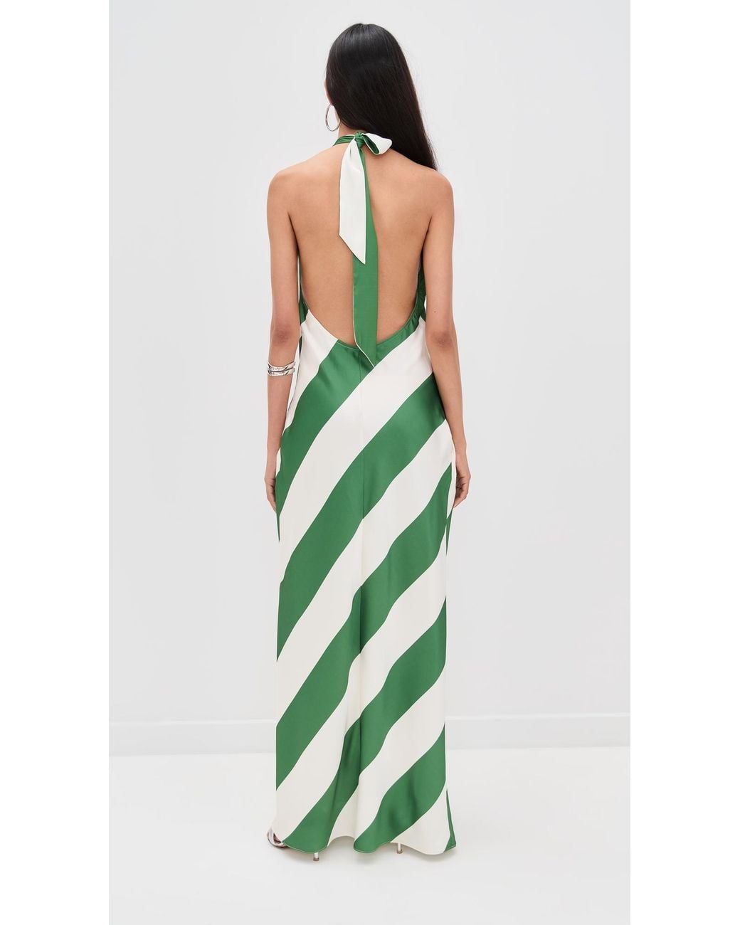 Ronny Kobo Chantell Dress in Green