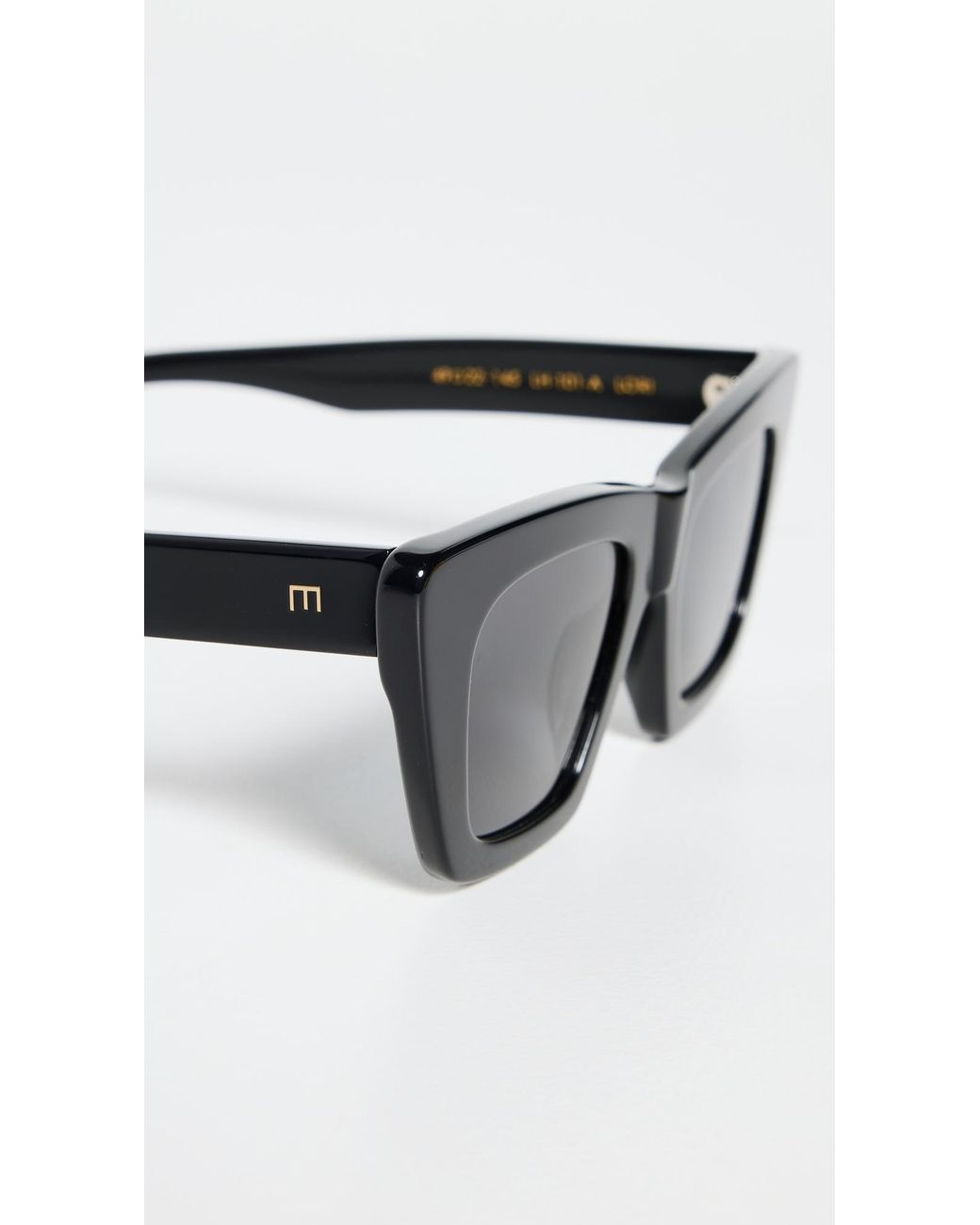 Elisa Johnson Black Lori Sunglasses