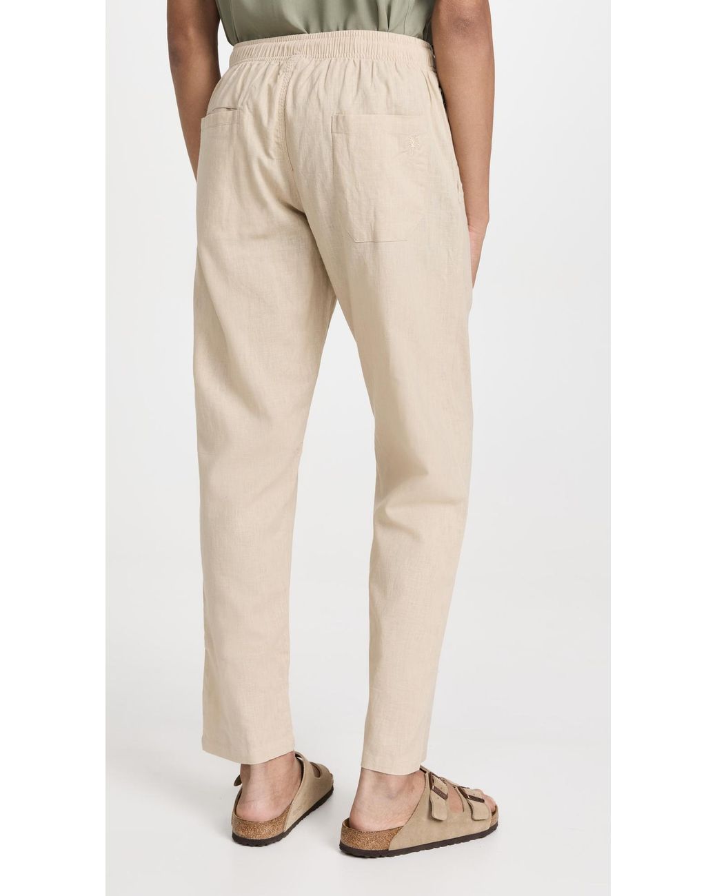 Oas Natural Linen Pants for men