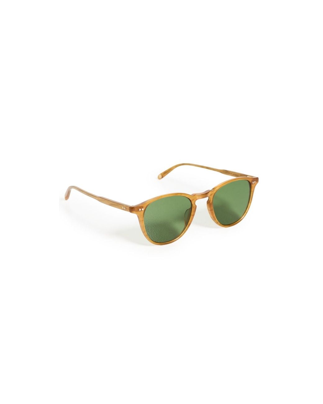 Garrett Leight Green Hampton Sunglasses
