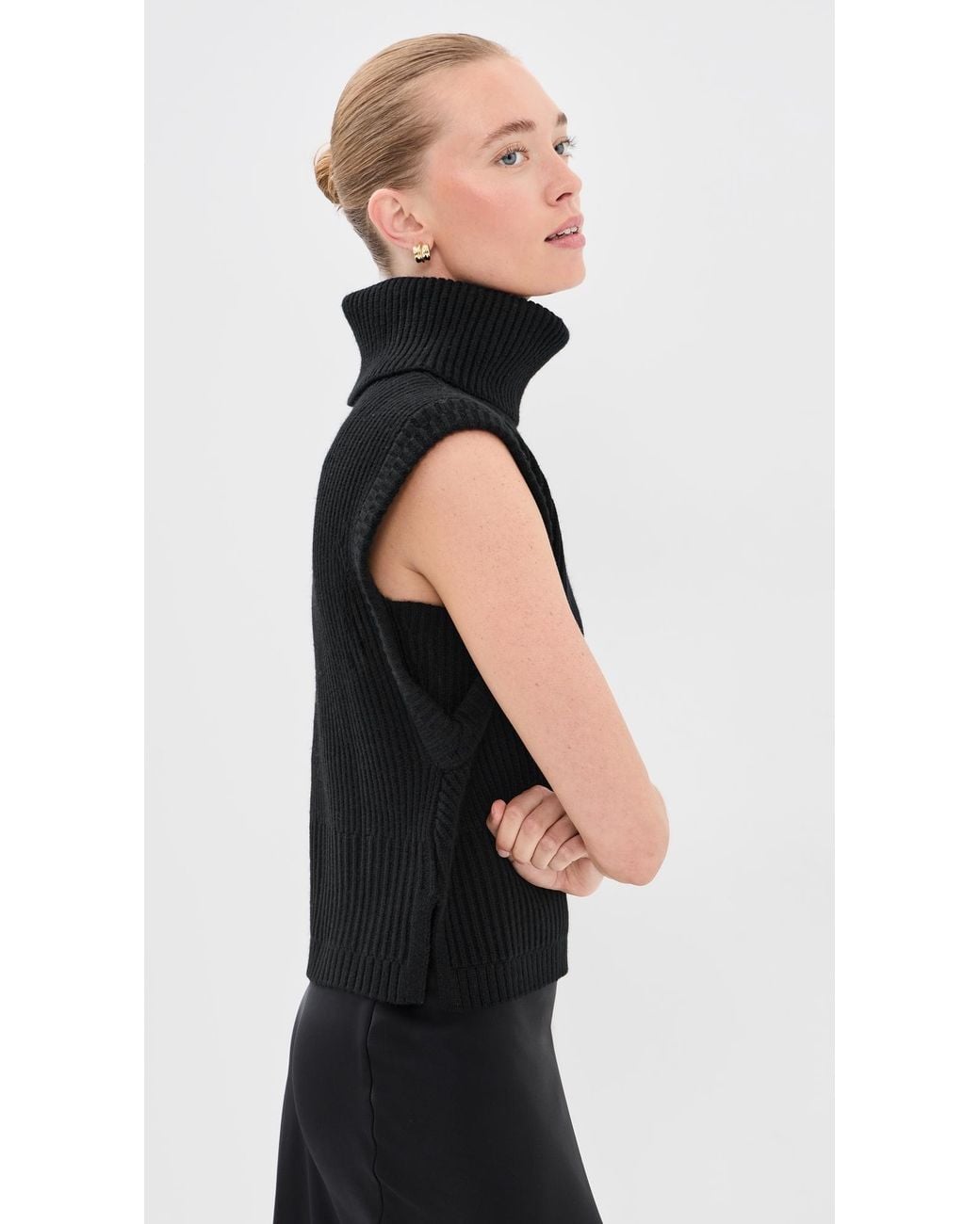 Jonathan Simkhai Black Maple Top