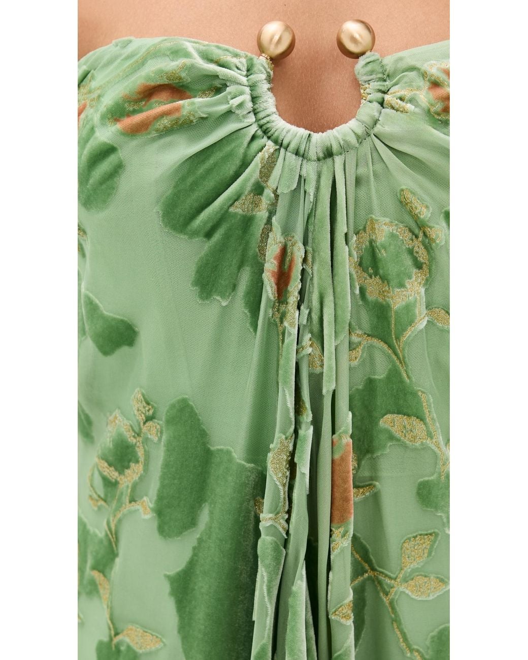 Cult Gaia Renay Dress in Green | Lyst