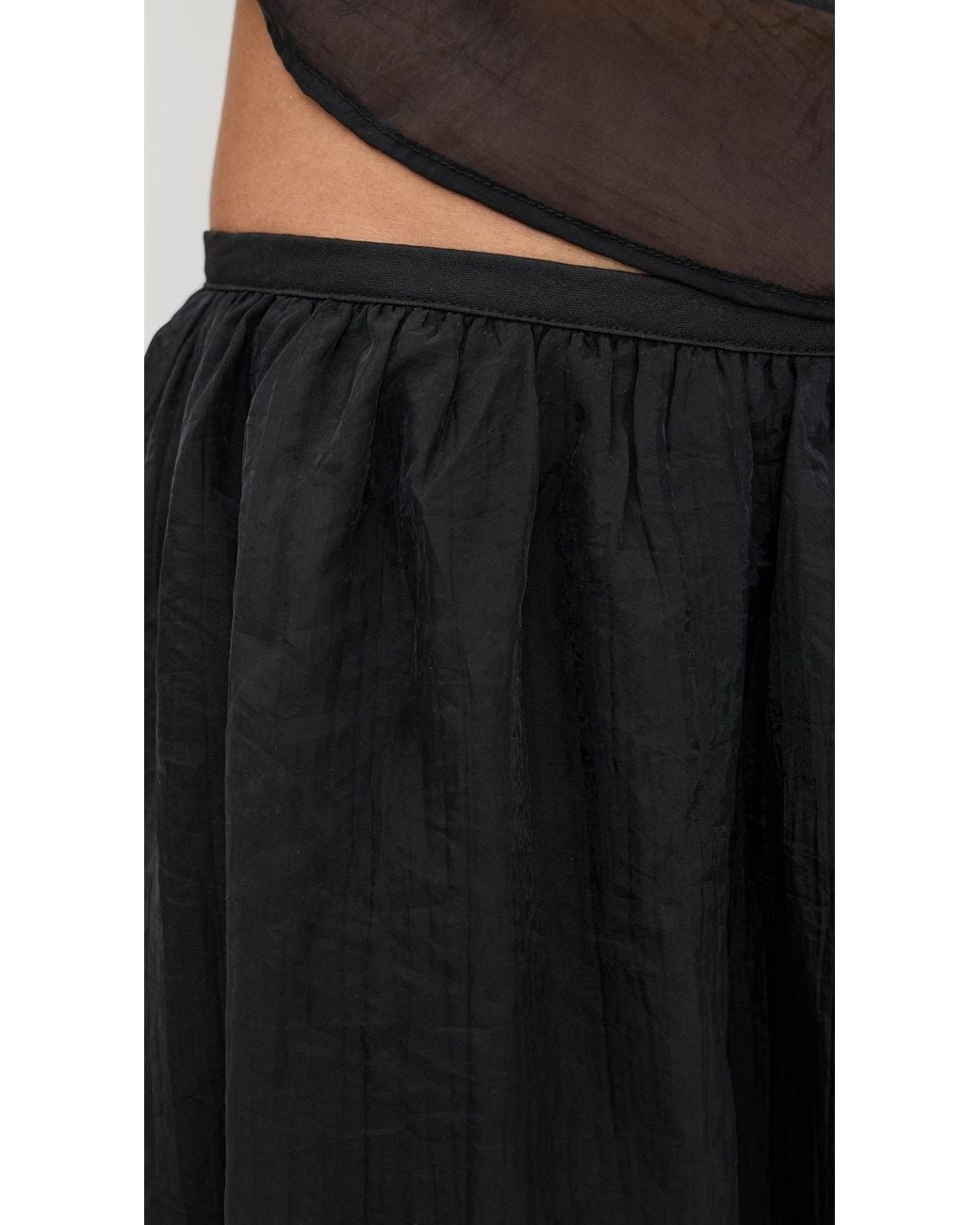 Lioness Black Intuition Bubble Midi