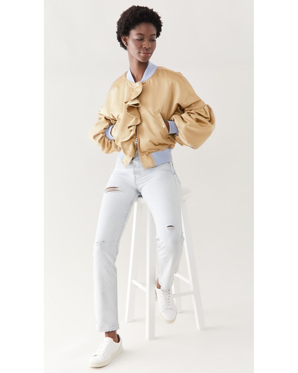 stine goya bomber jacket