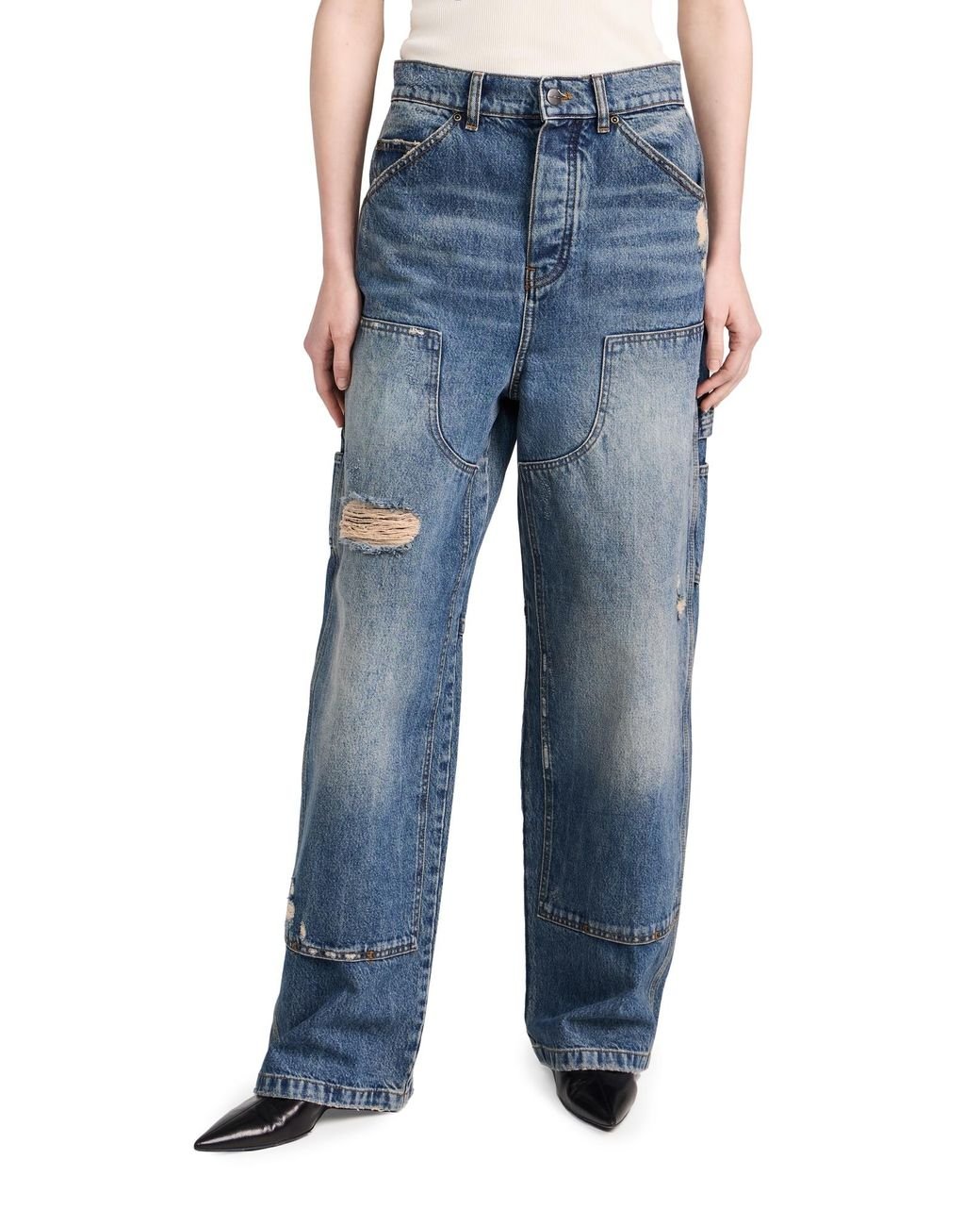 Marc Jacobs Grunge Oversize Carpenter Jeans in Blue | Lyst