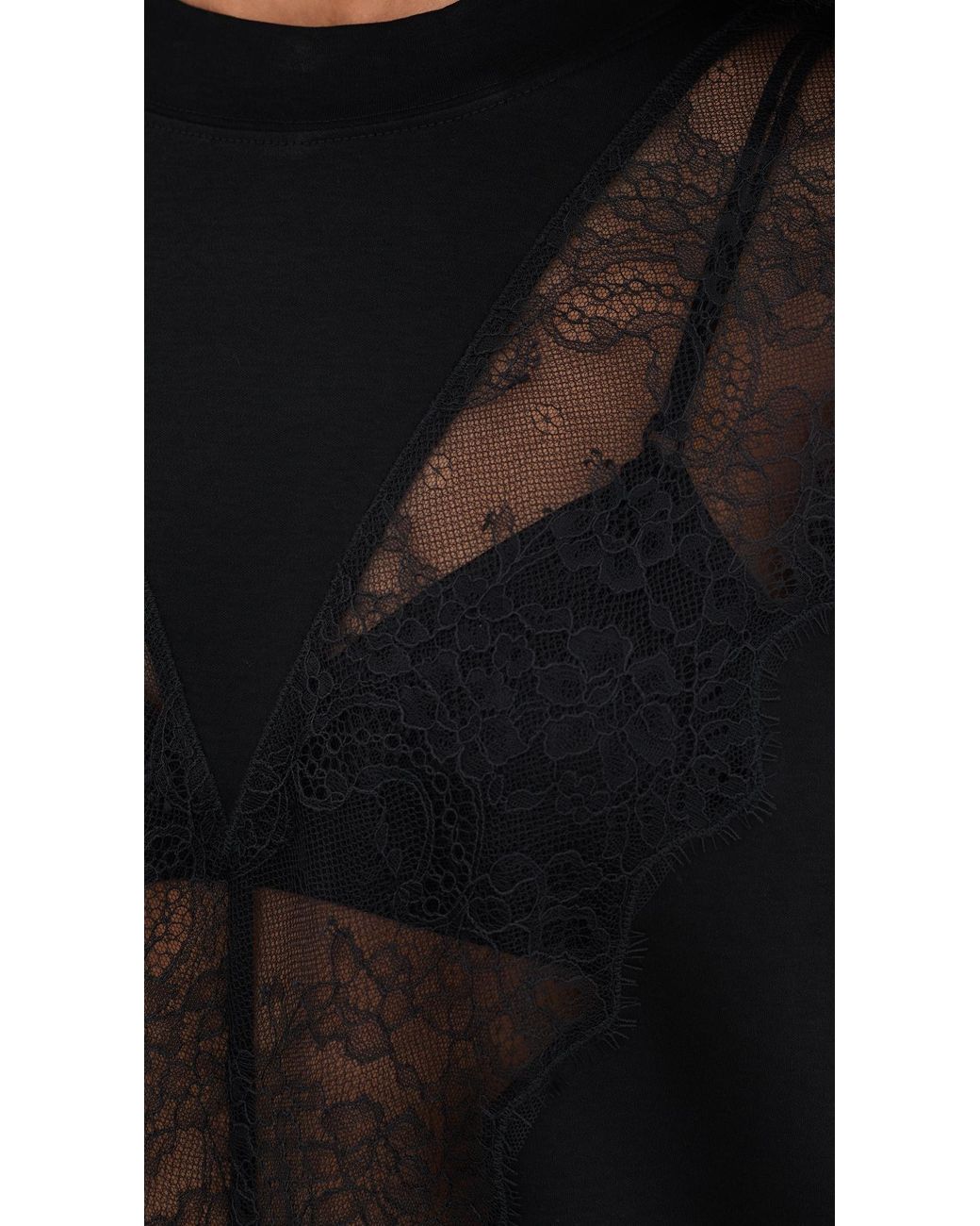 Anine Bing Black Jamila Tee