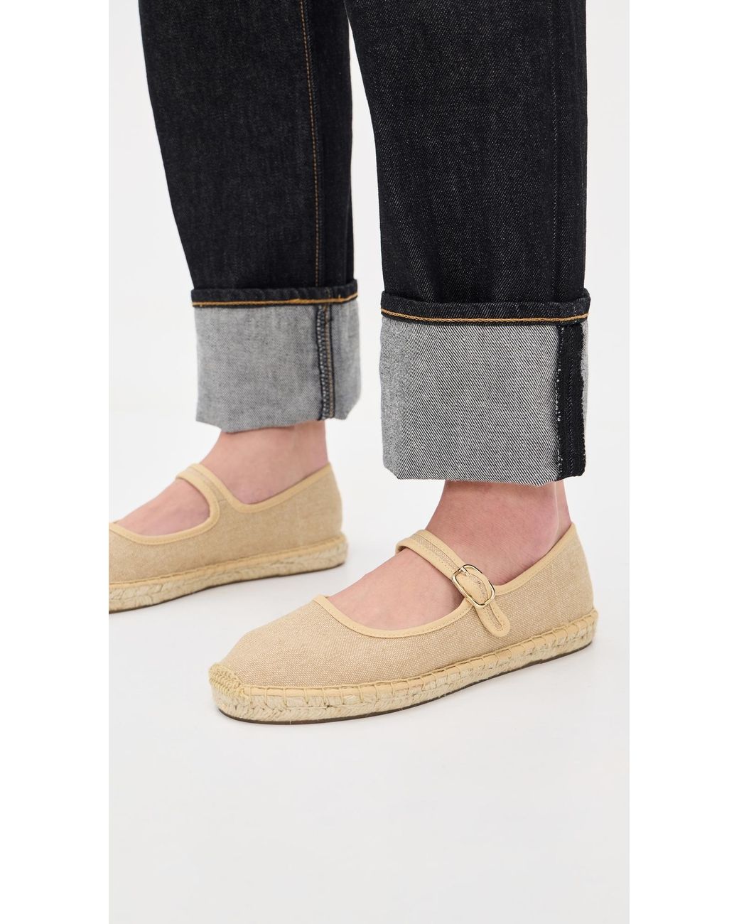 Soludos White Mary Jane Espadrilles