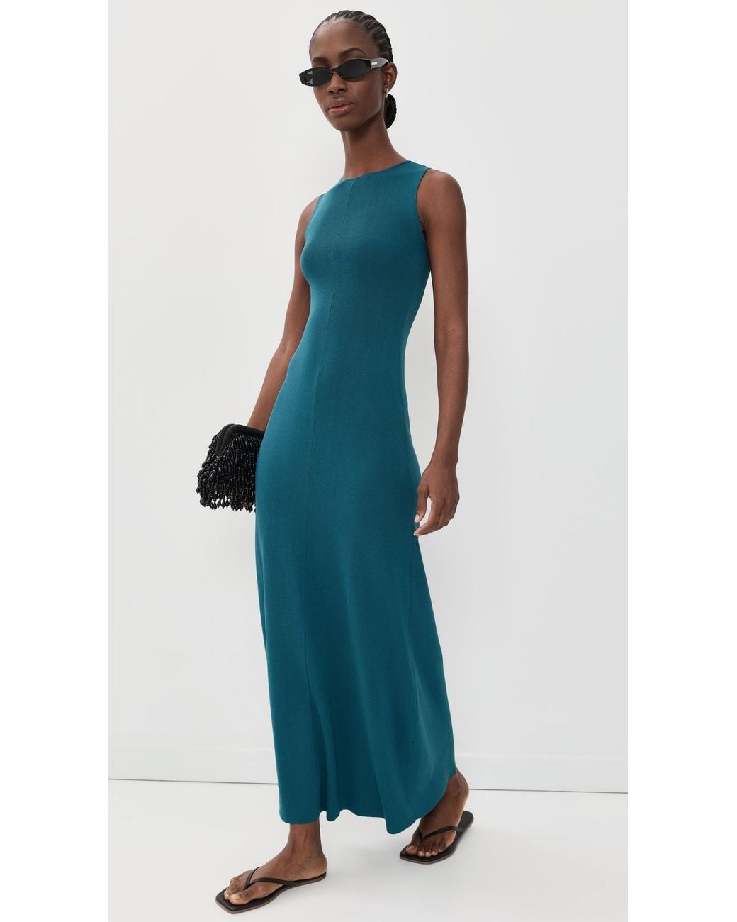 Solid & Striped Blue The Lucerne Dress