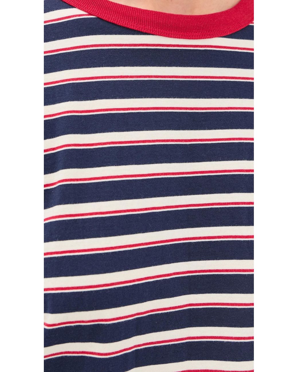 Asher Blue Lucy Stripe Tee