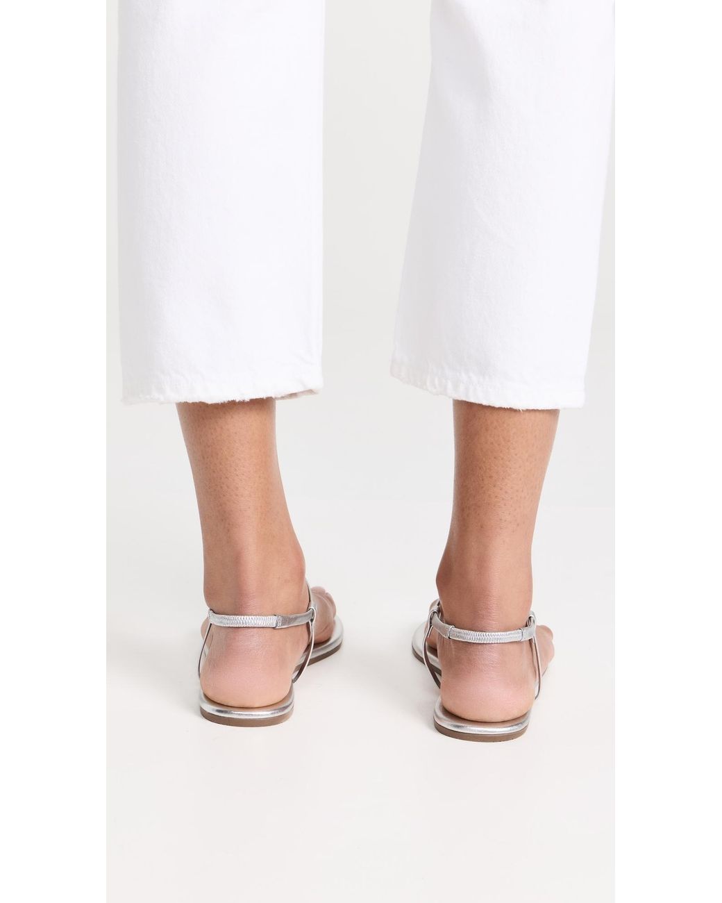 TKEES White Mariana Sandals