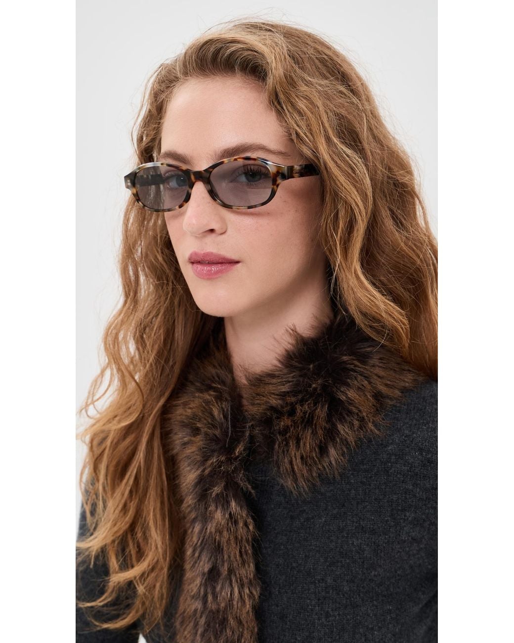 Givenchy Black City Oval Sunglasses