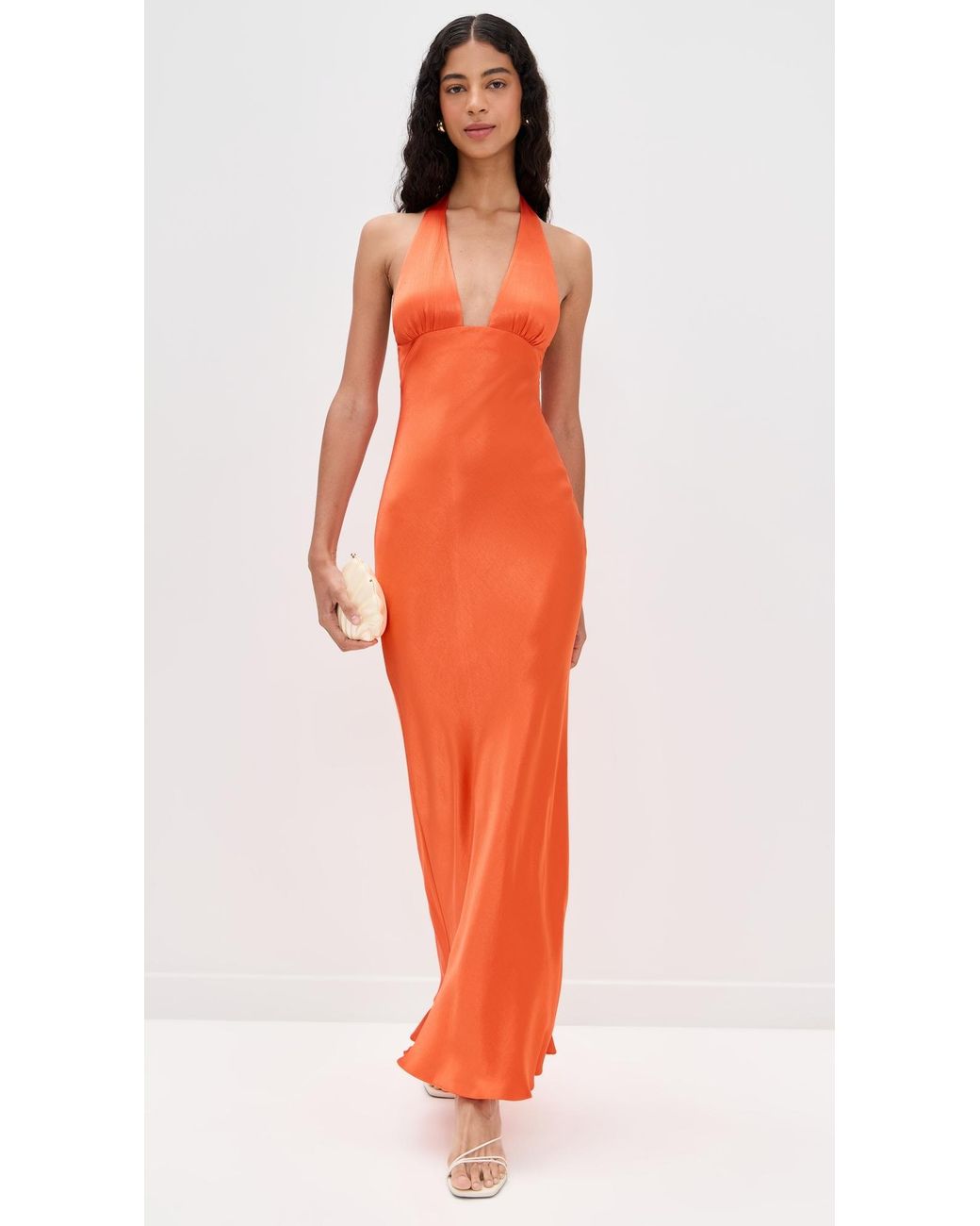backless shimmer dress Tie Backless Sequin Halter Dress 12 main image 0