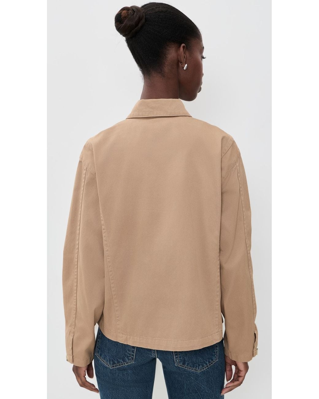 Vince Natural Washed Cotton Jacket