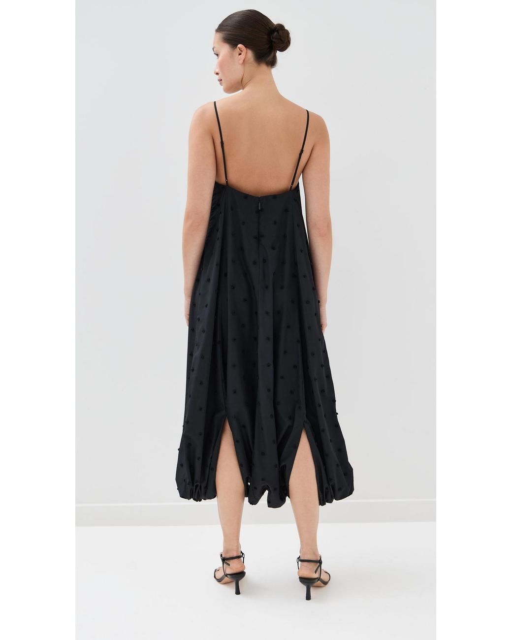 navy blue dress for baby girl TIBI Asymmetrical Dress