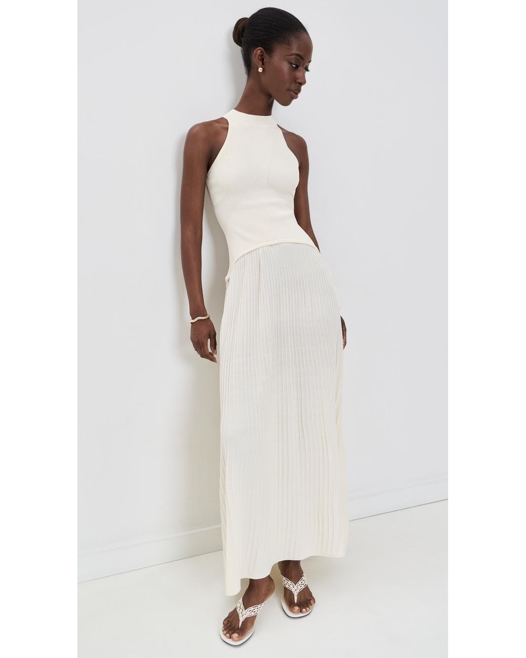 Solid & Striped White The Isola Dress