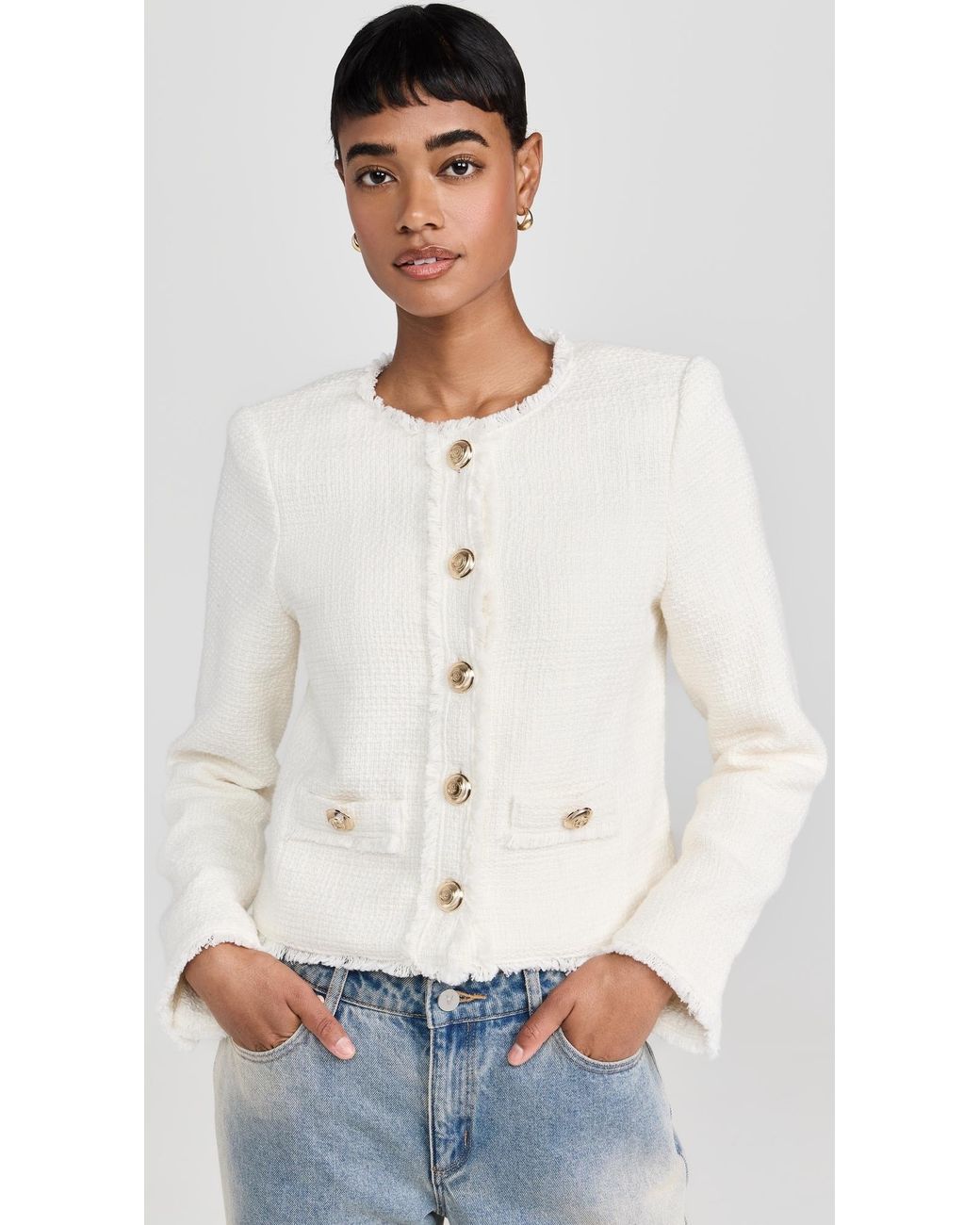 Cinq À Sept White Christie Jacket