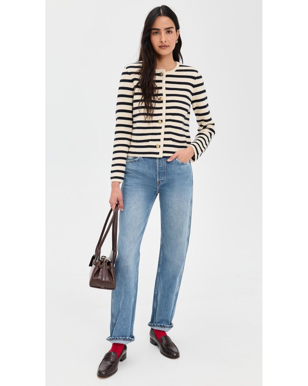 Alex Mill Black Paris Sweater Jacket
