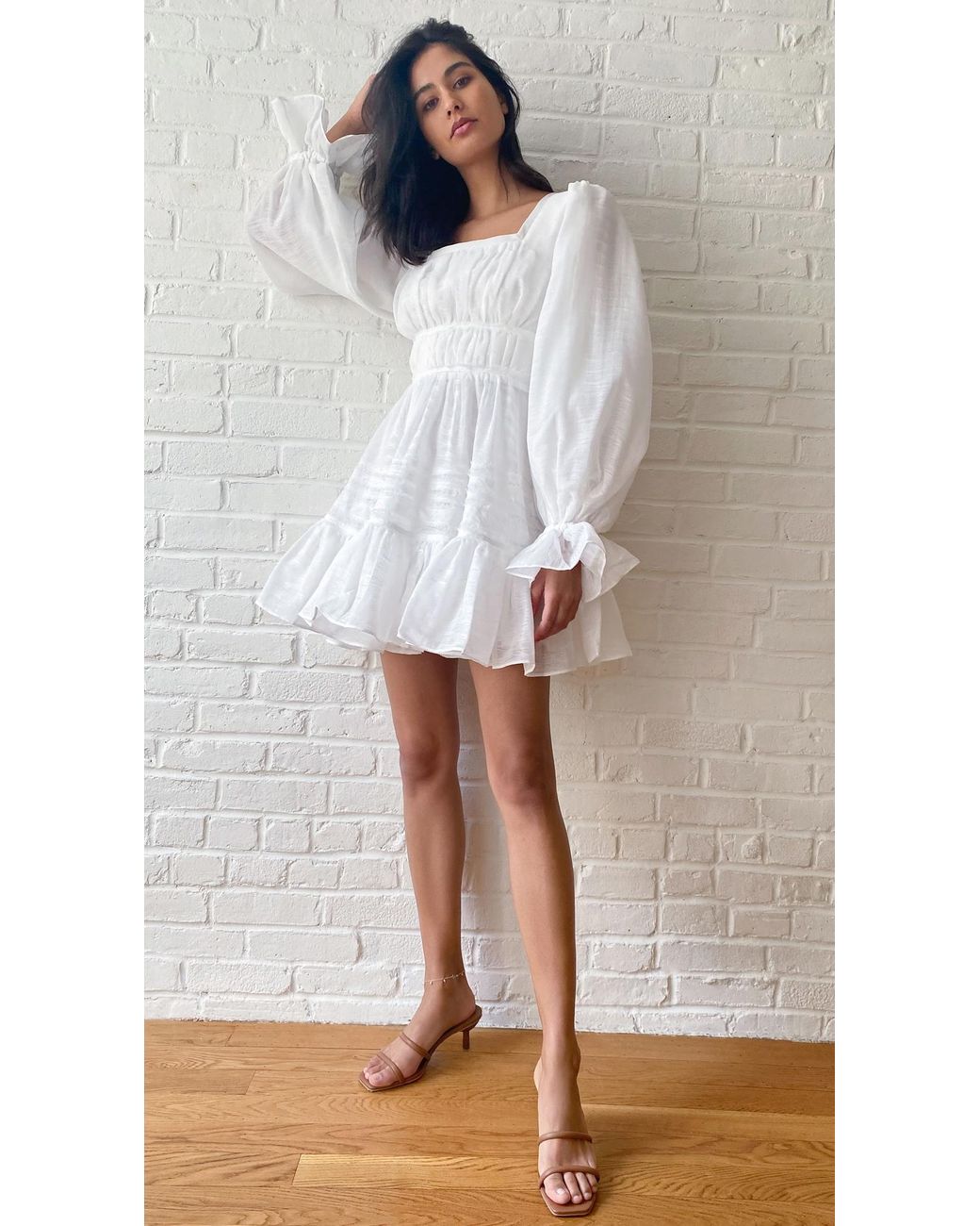 Aje. Impression Dress in White | Lyst Aje. Impression Dress in White | Lyst
