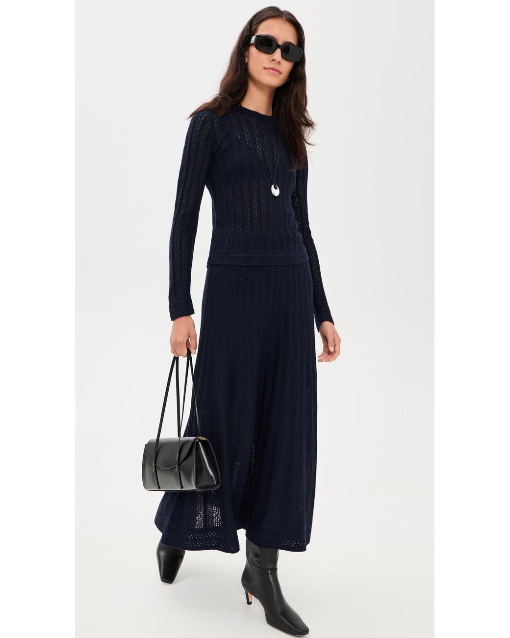 Ba&sh Blue Dakar Pullover