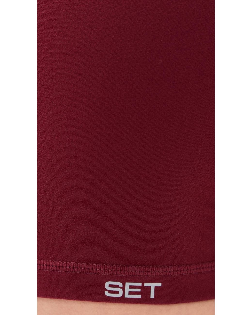 Set Red Formcloud Cloud Shorts