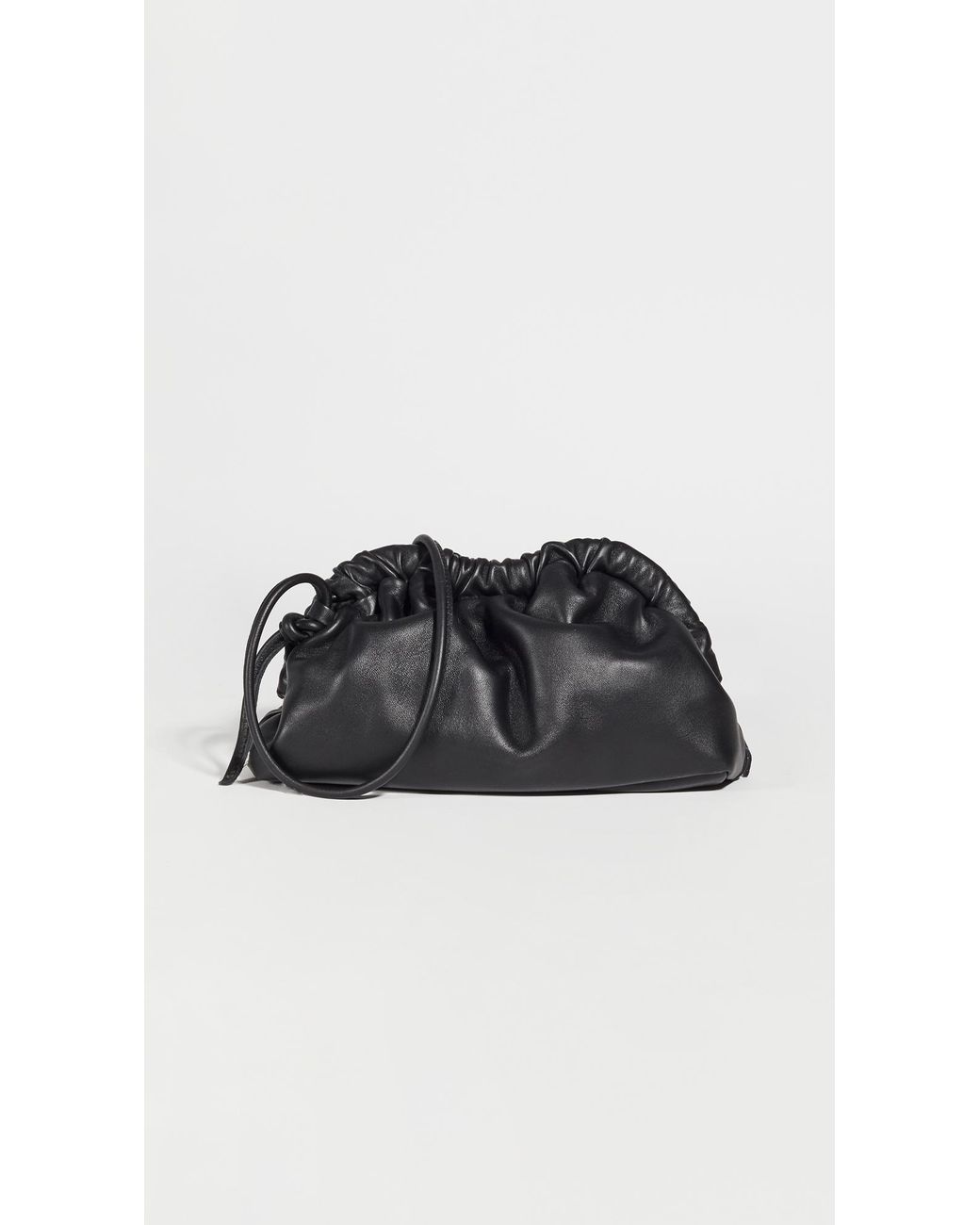 Mansur Gavriel Black Mini Cloud Clutch