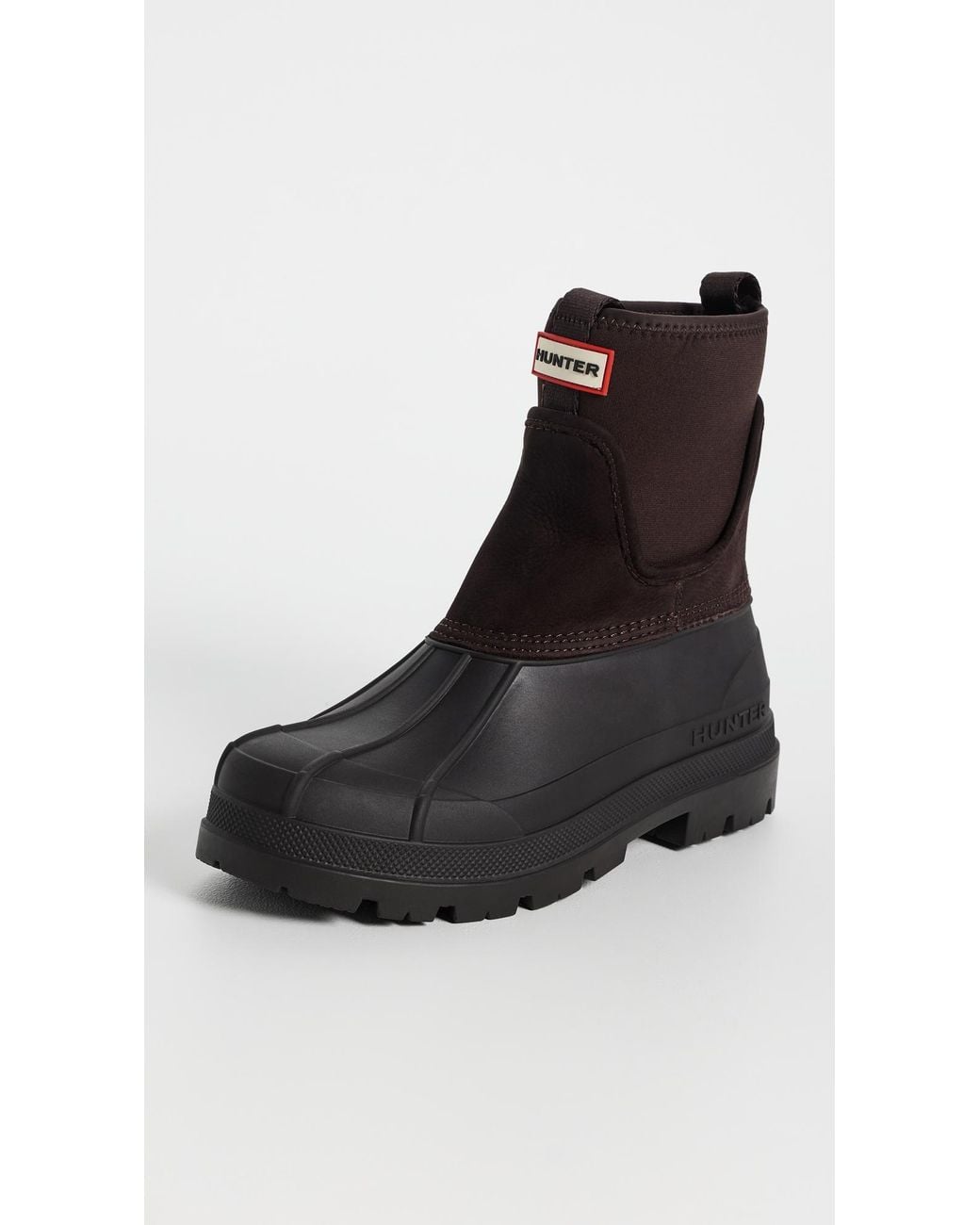 Brown Short Riding Boots HUNTER Hadley Boots in Black | Lyst Canada
