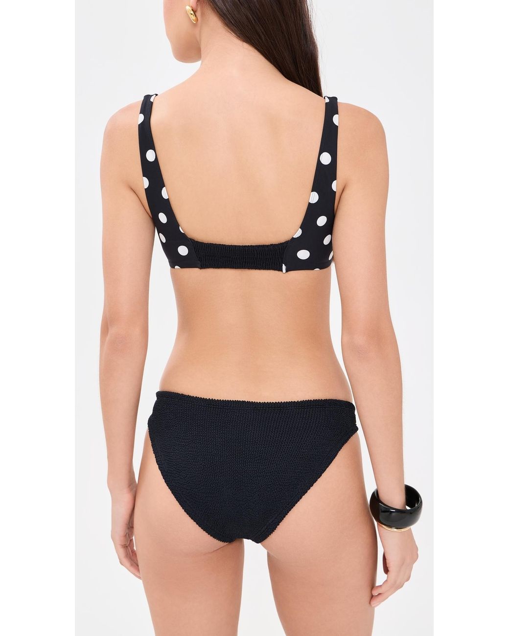 Hunza G Black Colette Bikini Set