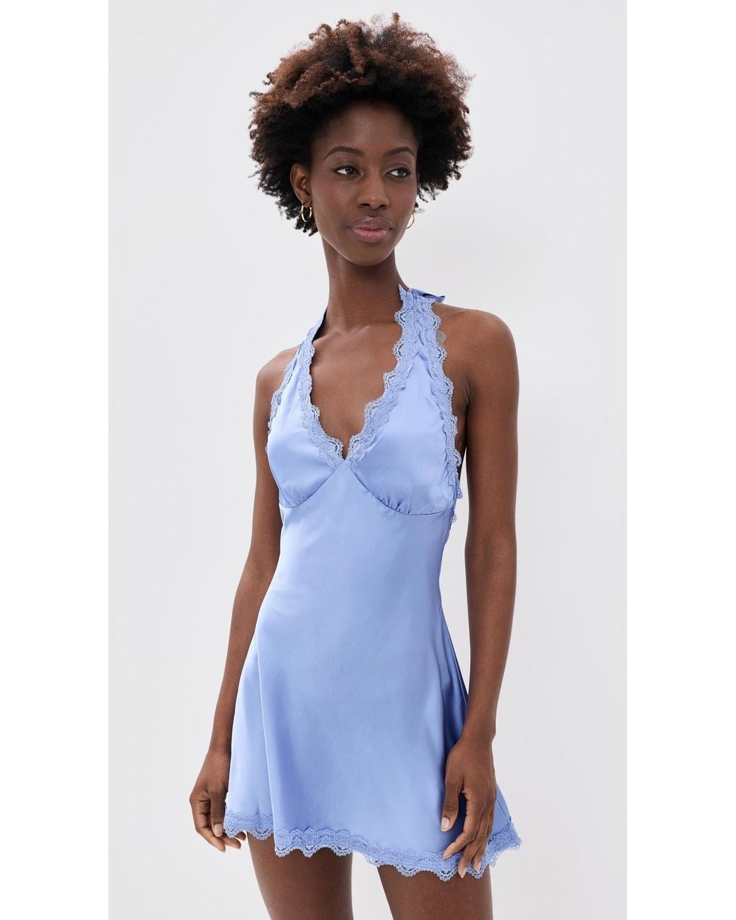 Lioness Stars Align Mini Dress in Blue